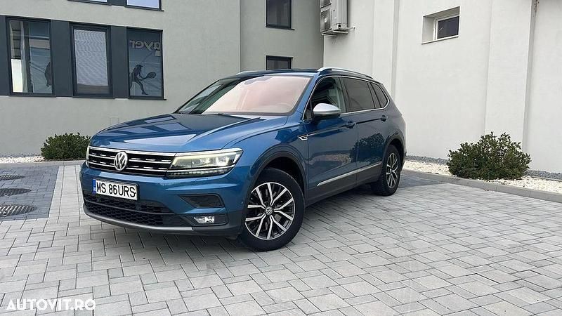 Culoarealbastru Utilizat 2019 VW Tiguan Allspace Highline SUV | 22.990 EUR (Preț OK) - Imagine 1/4