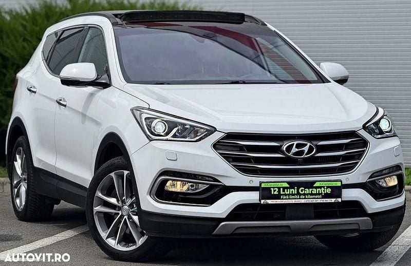 Alb Utilizat 2016 Hyundai Santa Fe Premium SUV | 16.990 EUR (Preț bun) - Imagine 1/4