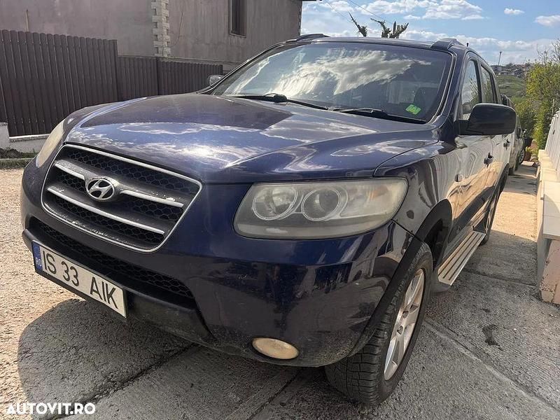 Culoarealbastru Utilizat 2007 Hyundai Santa Fe GLS SUV | 3.800 EUR (Preț OK) - Imagine 1/4