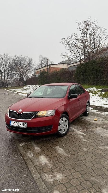 Culoarerosu Second-hand 2015 Skoda Rapid Active Berlinǎ | 6.500 EUR (Preț OK) - Imagine 1/4