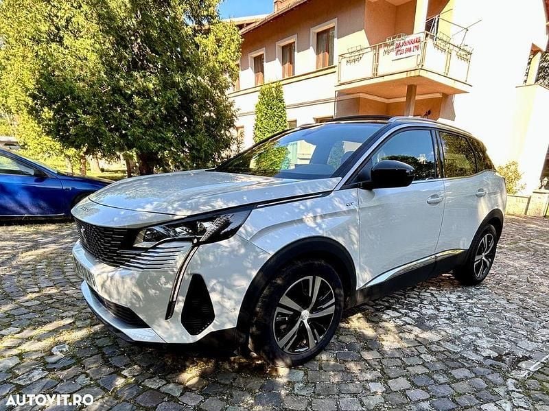 Culoarealb Utilizat 2021 Peugeot 3008 GT SUV | 15.999 EUR (Preț bun) - Imagine 1/4