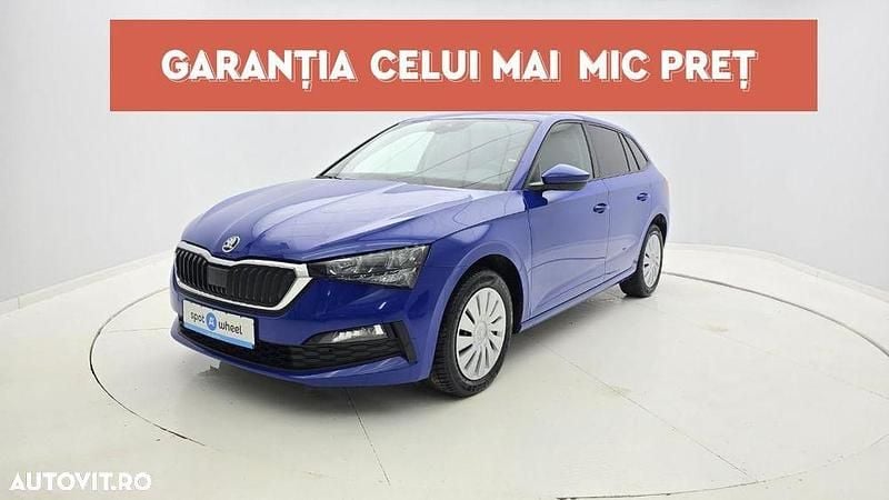 Culoarealbastru Utilizat 2020 Skoda Scala Ambition Hatchback | 11.850 EUR (Preț OK) - Imagine 1/3