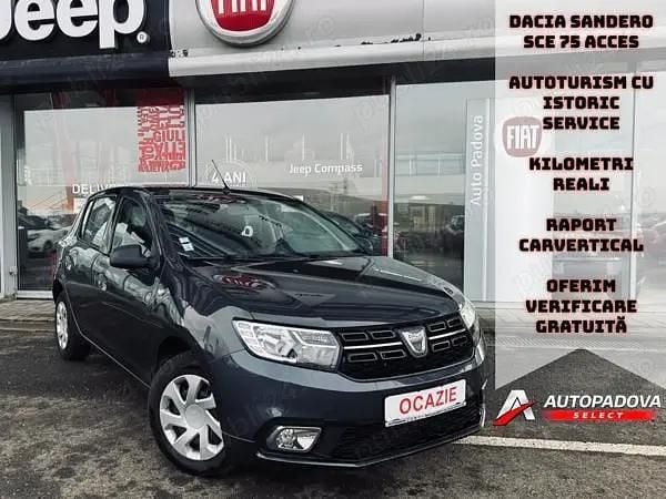 Second-hand Dacia Sandero Acces 73 CP (53 kW) 2020 Gri Hatchback