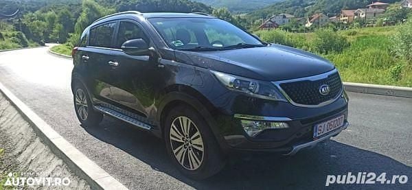 Second-hand Kia Sportage 185 CP (136 kW) 2014 Negru SUV