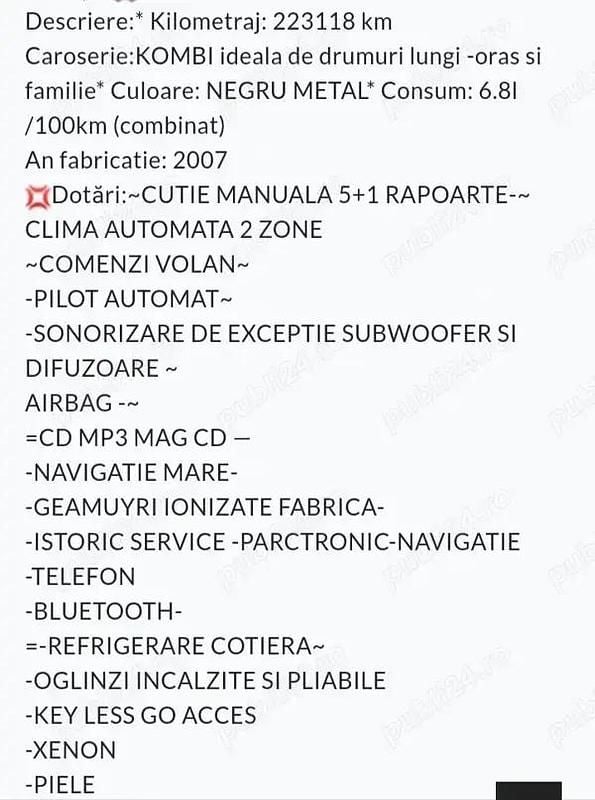 Utilizat 2007 Renault Laguna II Break | 1.800 EUR - Imagine 1/4
