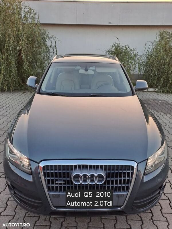 Gri Utilizat 2010 Audi Q5 SUV | 8.950 EUR (Preț bun) - Imagine 1/4