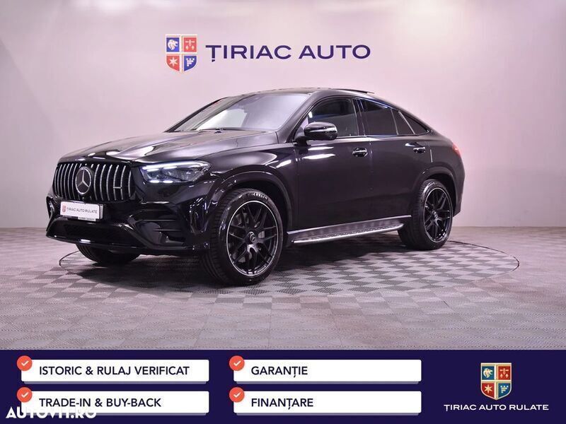 Negru Utilizat 2023 Mercedes GLE53 AMG AMG Coupe | 104.800 EUR - Imagine 1/4