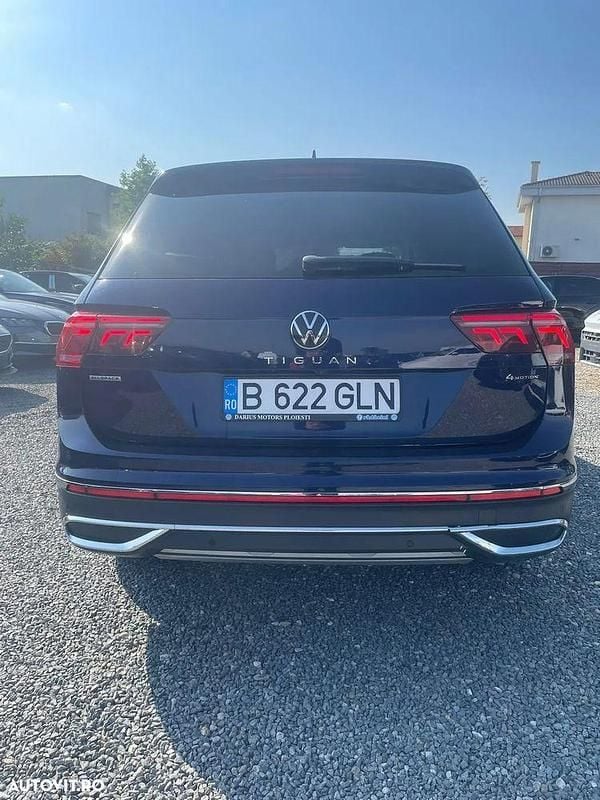 Culoarealbastru Utilizat 2022 VW Tiguan Allspace Elegance SUV | 25.410 EUR (Preț bun) - Imagine 1/4