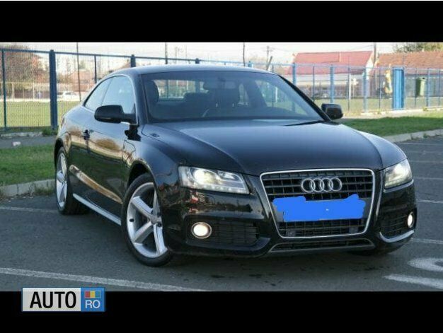 Second-hand Audi A5 S-Line 180 CP (132 kW) 2009 Albastru Coupe