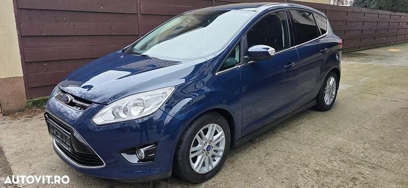 Second-hand Ford C-MAX Titanium 100 CP (73 kW) 2014 Culoarealbastru Monovolum