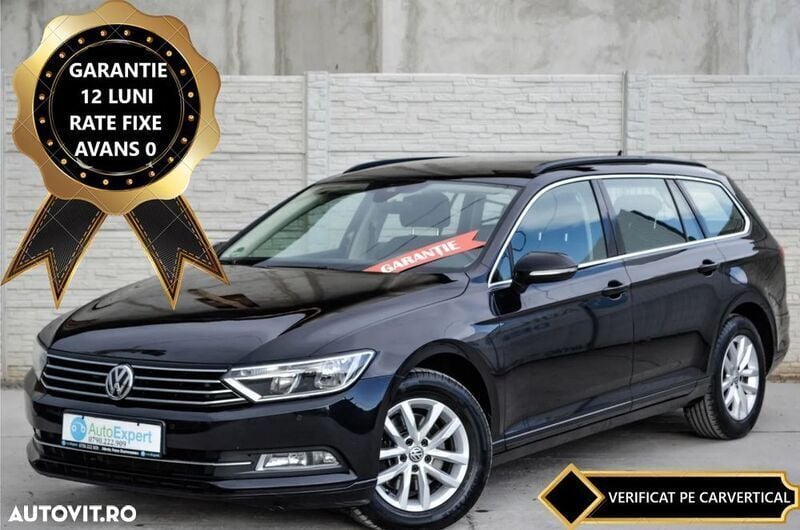 Negru Utilizat 2017 VW Passat Comfortline Break | 11.980 EUR (Preț bun) - Imagine 1/4