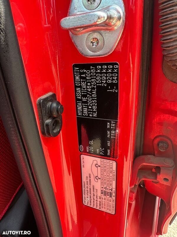 Rosu Utilizat 2019 Hyundai i20 Comfort | 8.200 EUR (Preț OK) - Imagine 1/4