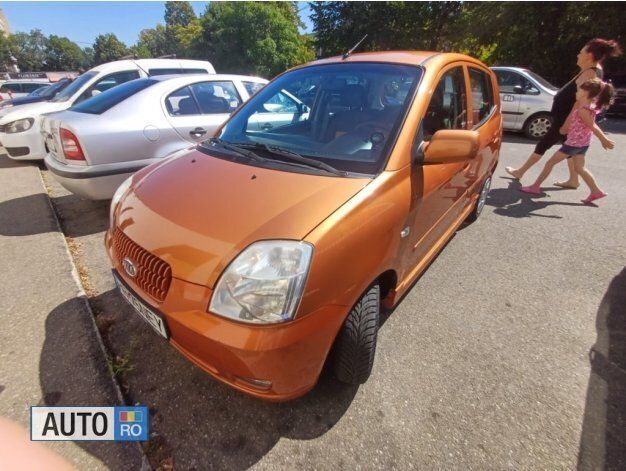 Portocaliu Utilizat 2006 Kia Picanto Hatchback | 2.999 EUR - Imagine 1/4