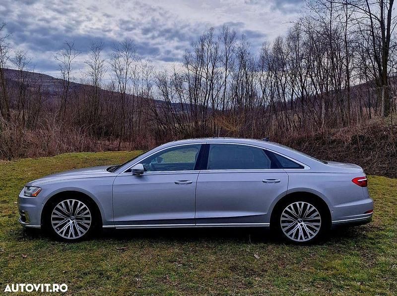 Second-hand Audi A8L Exclusive 340 CP (250 kW) 2019 Culoareargint Berlinǎ