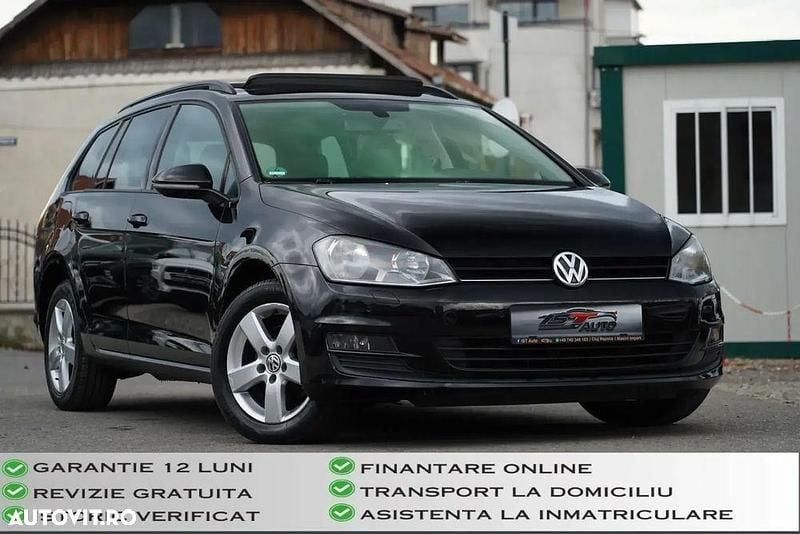 Culoarenegru Utilizat 2015 VW Golf VII Highline Break | 8.299 EUR (Preț OK) - Imagine 1/4