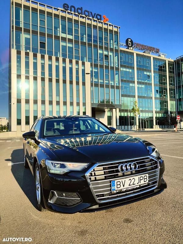 Culoarenegru Utilizat 2019 Audi A6 S-Line Break | 27.400 EUR (Preț OK) - Imagine 1/4
