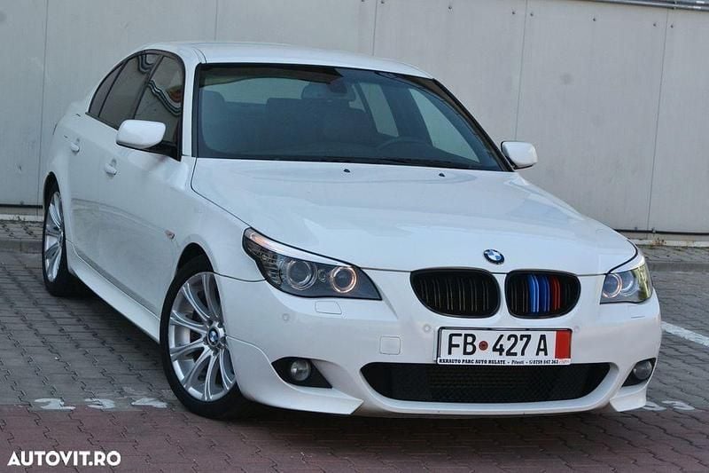 Culoarealb Utilizat 2008 BMW 520 Sport Line Berlinǎ | 8.350 EUR (Puțin scump) - Imagine 1/4
