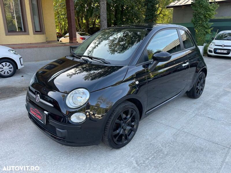 Negru Utilizat 2014 Fiat 500C Cabrio | 6.699 EUR - Imagine 1/4