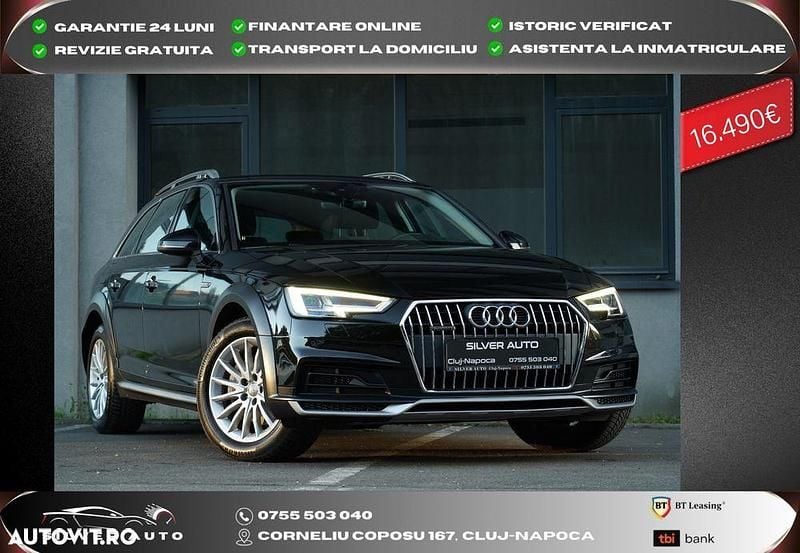 Culoarenegru Utilizat 2017 Audi A4 Allroad Sport Break | 16.490 EUR (Preț bun) - Imagine 1/4