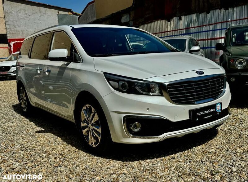 Alb Utilizat 2016 Kia Carnival Monovolum | 20.326 EUR - Imagine 1/4