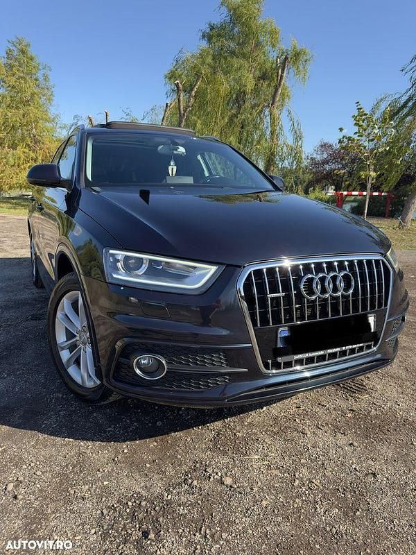 Culoarealbastru Utilizat 2014 Audi Q3 S-Line SUV | 14.400 EUR (Preț OK) - Imagine 1/4