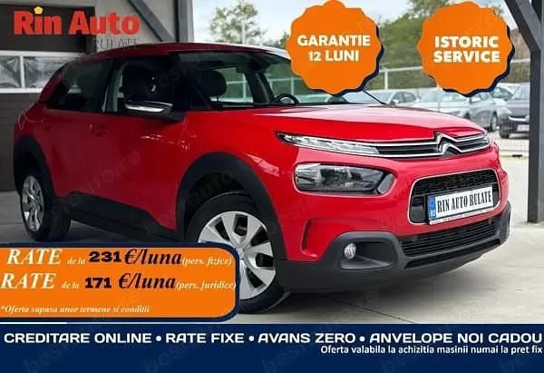 Culoarerosu Utilizat 2018 Citroën C4 Feel SUV | 9.990 EUR (Preț bun) - Imagine 1/4