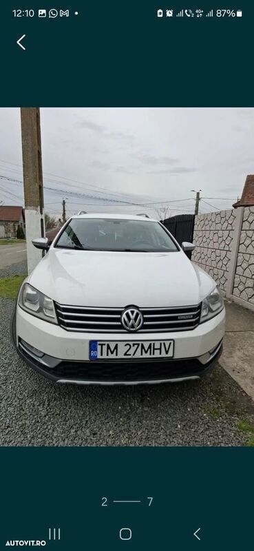 Alb Utilizat 2014 VW Passat Alltrack Break | 8.650 EUR - Imagine 1/4