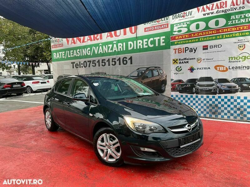 Negru Utilizat 2015 Opel Astra Hatchback | 8.499 EUR (Puțin scump) - Imagine 1/4