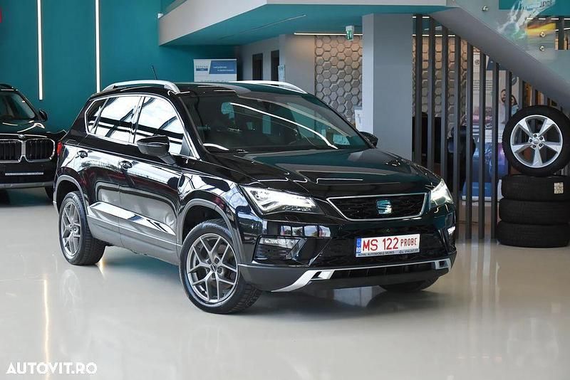 Culoarenegru Utilizat 2017 Seat Ateca XCELLENCE SUV | 14.250 EUR (Preț OK) - Imagine 1/4