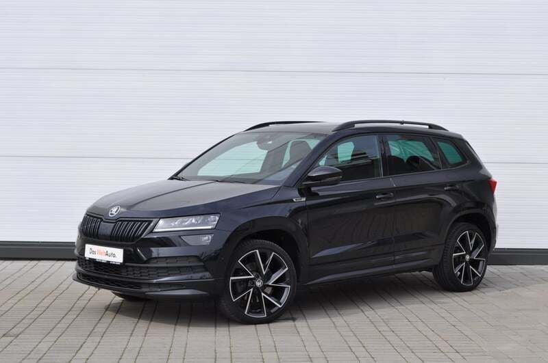 Second-hand Skoda Karoq SportLine 150 CP (110 kW) 2020 Negru  metalic SUV