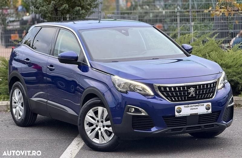 Albastru Utilizat 2019 Peugeot 3008 Allure SUV | 13.218 EUR (Preț OK) - Imagine 1/4