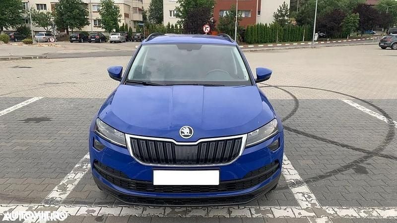 Culoarealbastru Utilizat 2021 Skoda Karoq Style SUV | 15.800 EUR (Preț bun) - Imagine 1/4