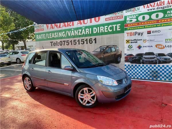 Gri Utilizat 2005 Renault Scénic II Monovolum | 2.199 EUR - Imagine 1/4