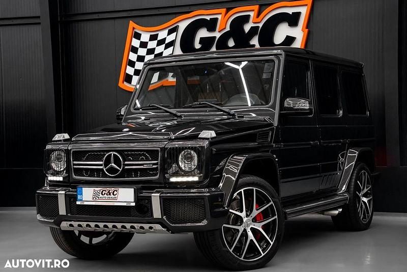 Culoarenegru Utilizat 2017 Mercedes G63 AMG Exclusive SUV | 64.900 EUR (Super Preț) - Imagine 1/4
