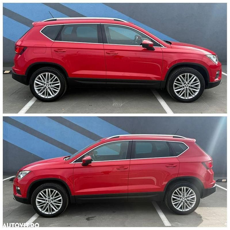Second-hand Seat Ateca 4Drive 190 CP (139 kW) 2017 Culoarerosu SUV