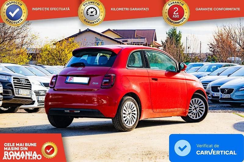 Second-hand Fiat 500e Red 69 kW (95 CP) 2023 Culoarerosu