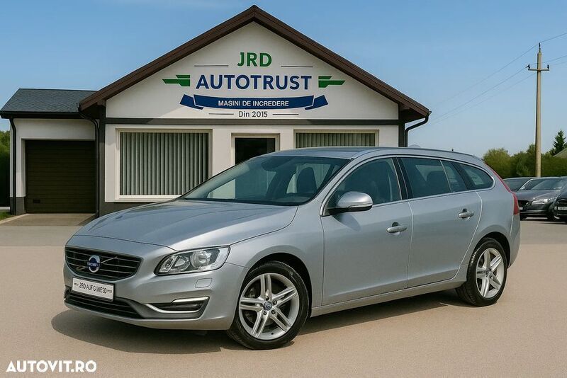 Gri Utilizat 2016 Volvo V60 Break | 9.500 EUR - Imagine 1/4