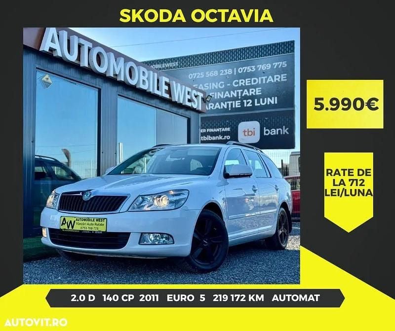 Culoarealte culori Utilizat 2011 Skoda Octavia Elegance Break | 5.990 EUR (Preț OK) - Imagine 1/4
