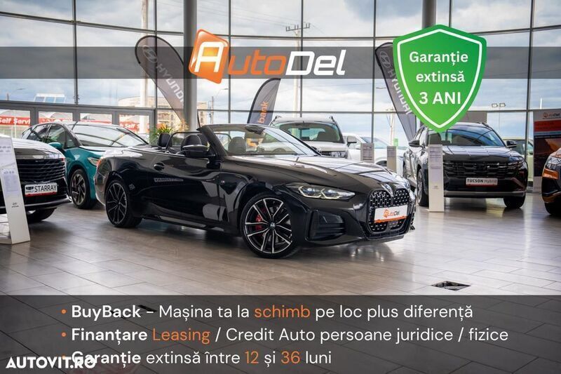 Negru Utilizat 2024 BMW M440 Berlinǎ | 62.999 EUR (Preț bun) - Imagine 1/4