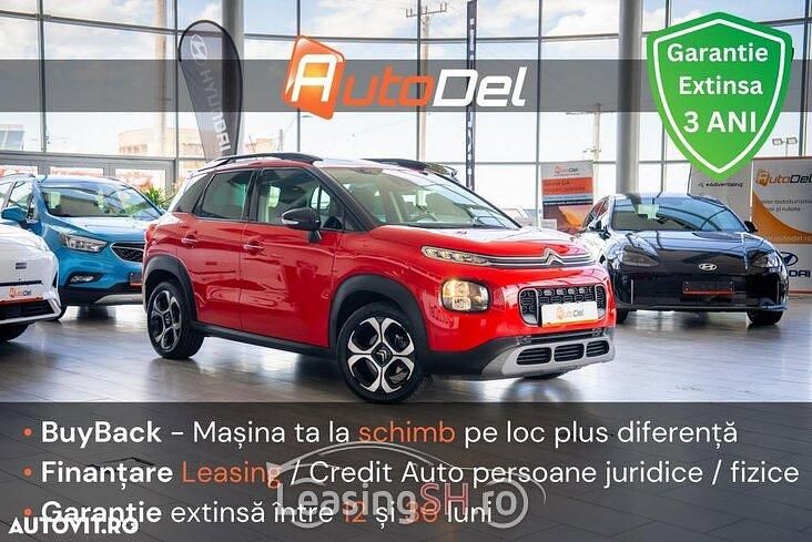 Roșu Utilizat 2019 Citroën C3 Aircross Feel SUV | 15.123 EUR (Preț OK) - Imagine 1/4