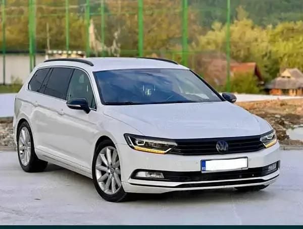 Alb Utilizat 2018 VW Passat R-line Break | 8.900 EUR - Imagine 1/4