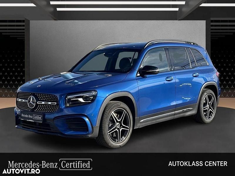Culoarealbastru Utilizat 2024 Mercedes GLB220 SUV | 45.970 EUR (Preț OK) - Imagine 1/4