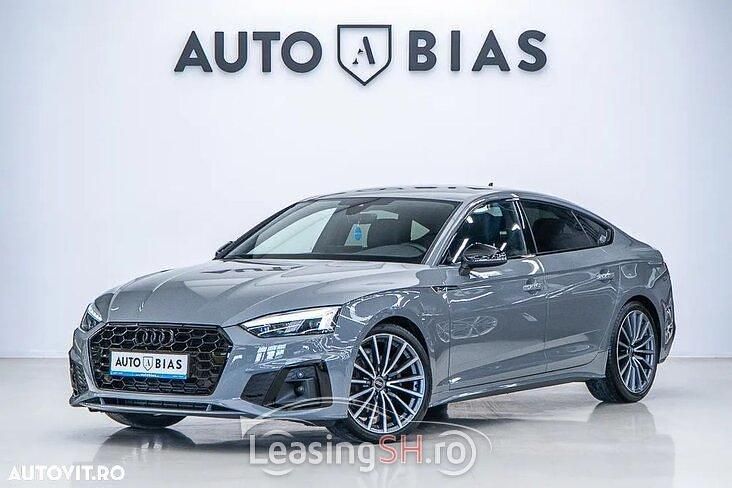Gri Utilizat 2021 Audi A5 Sportback S-Line Berlinǎ | 29.989 EUR (Scump) - Imagine 1/4