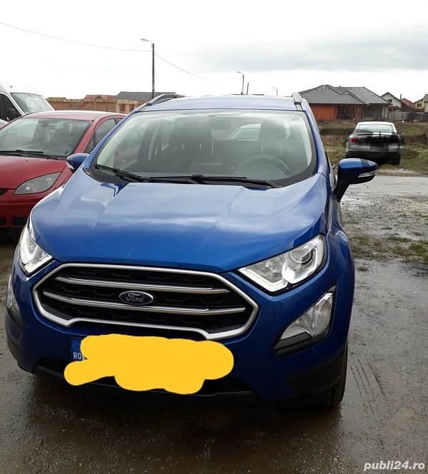 Second-hand Ford Ecosport 125 CP (91 kW) 2019 Albastru SUV
