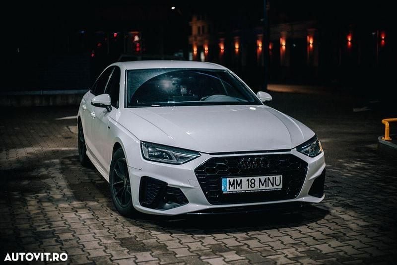 Second-hand Audi A4 S-Line 136 CP (100 kW) 2020 Culoarealb Berlinǎ