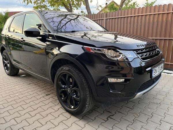 Negru Utilizat 2017 Land Rover Discovery Sport SUV | 19.999 EUR (Preț OK) - Imagine 1/4