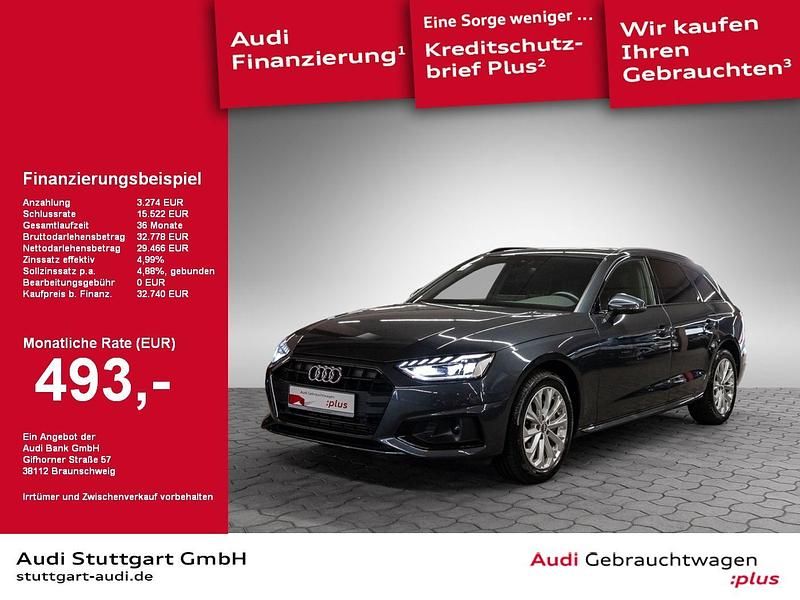 Utilizat 2021 Audi A4 Advanced Break | 35.353 EUR (Puțin scump) - Imagine 1/1