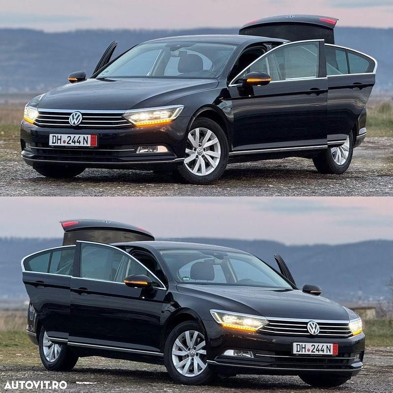 Second-hand VW Passat Highline 150 CP (110 kW) 2016 Culoarenegru Berlinǎ