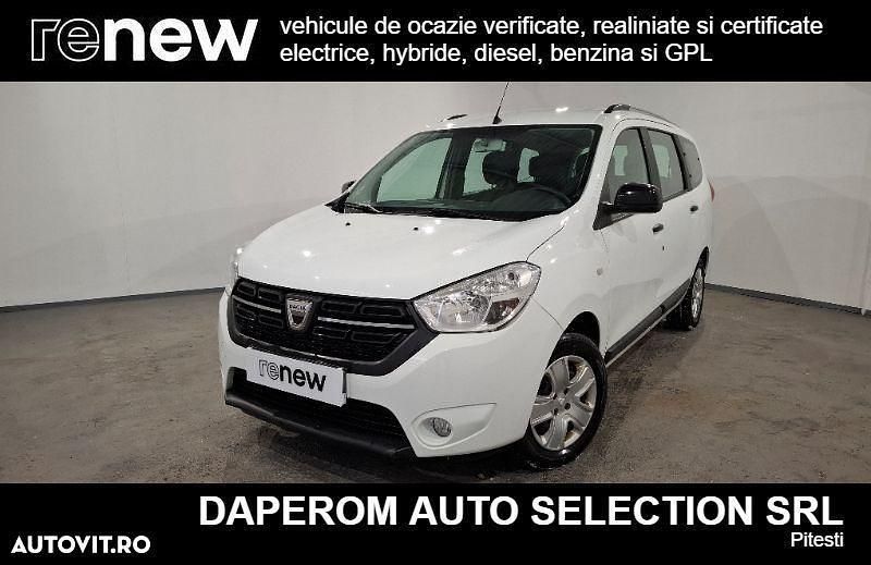 Culoarealb Utilizat 2021 Dacia Lodgy Monovolum | 12.750 EUR (Scump) - Imagine 1/4