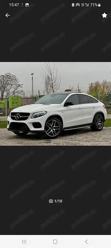 Second-hand Mercedes GLE450 AMG AMG 400 CP (294 kW) 2016 SUV